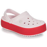 Crocs  CROCBAND PLATFORM CLOG  women's Clogs (Shoes) in Pink