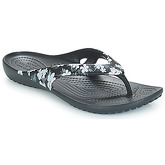 Crocs  KADEE II SEASONAL FLIP W  women's Flip flops / Sandals (Shoes) in Black