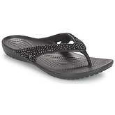 Crocs  KADEE II EMBELLISHED FLIP W  women's Flip flops / Sandals (Shoes) in Black