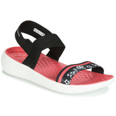 Crocs  LITERIDE HYPER FLORAL SANDAL W  women's Sandals in Black