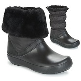 Crocs  CROCBAND WINTER BOOT  women's Snow boots in Black