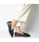 Office Fiza Square Toe Loafer BLACK LEATHER