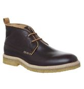 Poste For Offspring Desert Boot ESPRESSO LEATHER