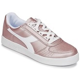 Diadora  B ELITE I METALLIC WN  women's Shoes (Trainers) in Pink