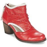 Dkode  BAHAL  women's Low Ankle Boots in Red