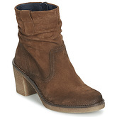 Dorking  REBE  women's Low Ankle Boots in Brown