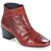 Dorking  NIR  women's Low Ankle Boots in Red