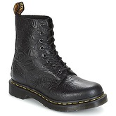 Dr Martens  1460 PASCAL FLORAL EMBOSS  women's Mid Boots in Black