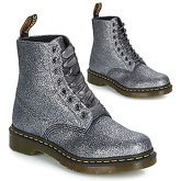 Dr Martens  1460 PASCAL GLITTER  women's Mid Boots in Silver