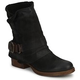 Dream in Green  EFINETTE  women's Mid Boots in Black