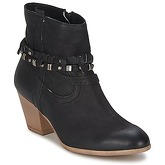 Dream in Green  AMBRE  women's Low Ankle Boots in Black