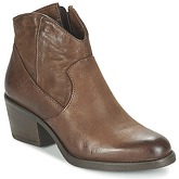 Dream in Green  FODELATIO  women's Low Ankle Boots in Brown