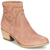 Dream in Green  GIAVOLO  women's Low Ankle Boots in Pink
