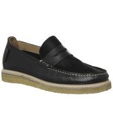 Poste For Offspring Loafer COAL LEATHER