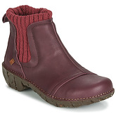 El Naturalista  YGGDRASIL  women's Mid Boots in Red