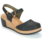 El Naturalista  LEAVES  women's Sandals in Black