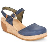 El Naturalista  LEAVES  women's Sandals in Blue