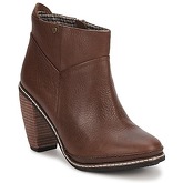 Feud  LIGHT  women's Low Ankle Boots in Brown