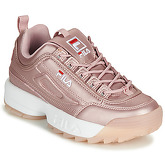 Fila  DISRUPTOR  M LOW WMN  women's Shoes (Trainers) in Pink