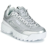 Fila  DISRUPTOR MM LOW WMN  women's Shoes (Trainers) in Silver