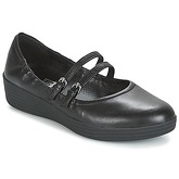 FitFlop  2 BAR MARY JANE TBC  women's Shoes (Pumps / Ballerinas) in Black