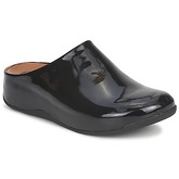FitFlop  SHUV PATENT  women's Clogs (Shoes) in Black