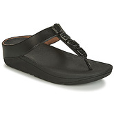 FitFlop  FINO SHELLSTONE  women's Flip flops / Sandals (Shoes) in Black