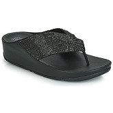 FitFlop  TWISS CRYSTAL  women's Flip flops / Sandals (Shoes) in Black