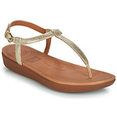 FitFlop  TIA  women's Flip flops / Sandals (Shoes) in Gold