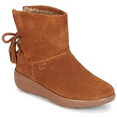 FitFlop  MUKLUK SHORTY II BOOTS  WITH TASSELS  women's Low Ankle Boots in Brown