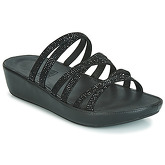 FitFlop  LINNY CRYSTALLED SLIDE  women's Mules / Casual Shoes in Black