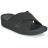 FitFlop  LULU SHIMMERLUX SLIDES  women's Mules / Casual Shoes in Black