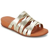 FitFlop  LUMY LEATHER SLIDE  women's Mules / Casual Shoes in Gold