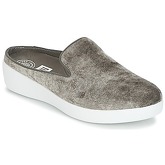 FitFlop  SUPERSKATE MULES IN VELVET  women's Mules / Casual Shoes in Grey