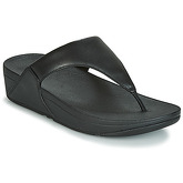FitFlop  LULU LEATHER TOEPOST  women's Sandals in Black