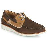 Fluchos  GIANT  men's Boat Shoes in Brown