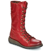 Fly London  STER  women's Mid Boots in Red