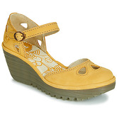 Fly London  YUNA  women's Heels in Yellow