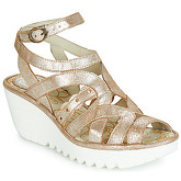 Fly London  YDNA  women's Sandals in Silver