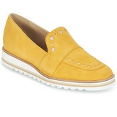 France Mode  HERMES SM  women's Loafers / Casual Shoes in Yellow