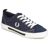 Fred Perry  HORTON CANVAS SUEDE  men's Shoes (Trainers) in Blue