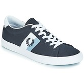 Fred Perry  UNDERSPIN PLASTISOL TWILL  men's Shoes (Trainers) in Blue