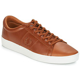 Fred Perry  SPENCER WAXED LEATHER  men's Shoes (Trainers) in Brown