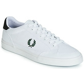 Fred Perry  DEUCE CANVAS TRICOT  men's Shoes (Trainers) in White