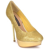 French Connection  JEZABEL  women's Heels in Gold