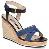French Connection  LATA  women's Sandals in Blue