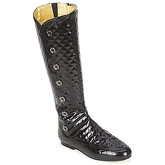 French Sole  PUMPKIN  women's High Boots in Black