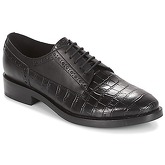 Geox  DONNA BROGUE  women's Casual Shoes in Black