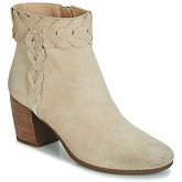 Geox  D NEW LUCINDA  women's Low Ankle Boots in Beige
