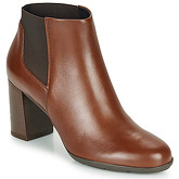 Geox  D NEW ANNYA  women's Low Ankle Boots in Brown